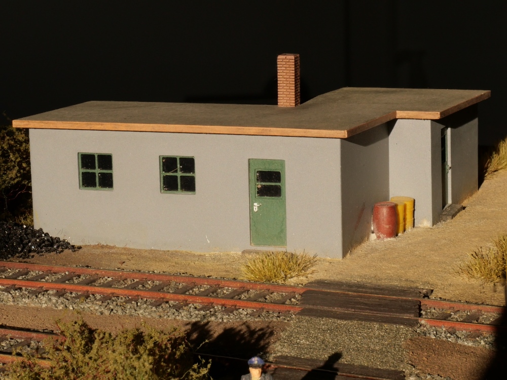 Das Geb�ude der Bahnmeisterei