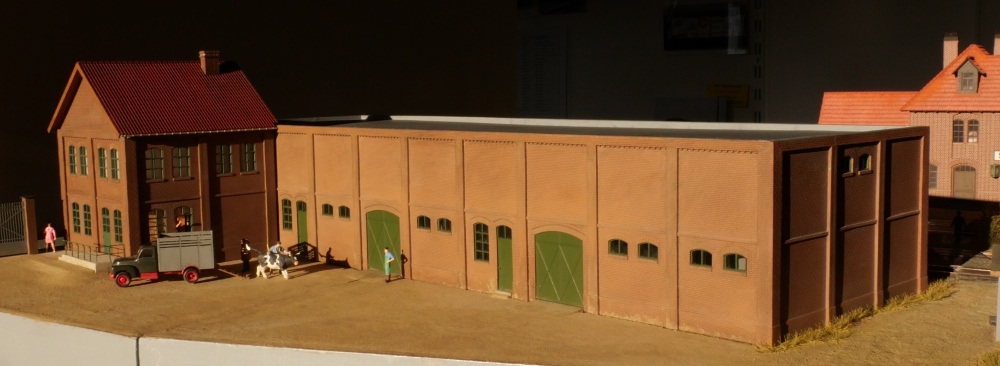 Viehh�ndler Kebbel im Modell