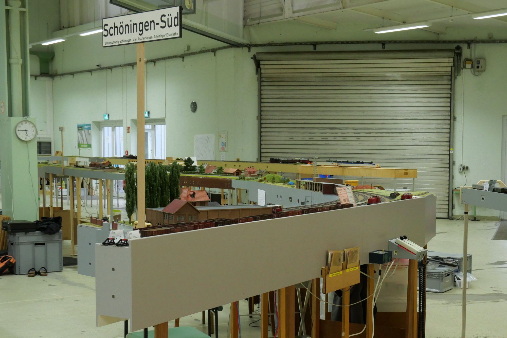 Das FREMOdul Sch�ningen-S�d beim Treffen in Bassum, 2025