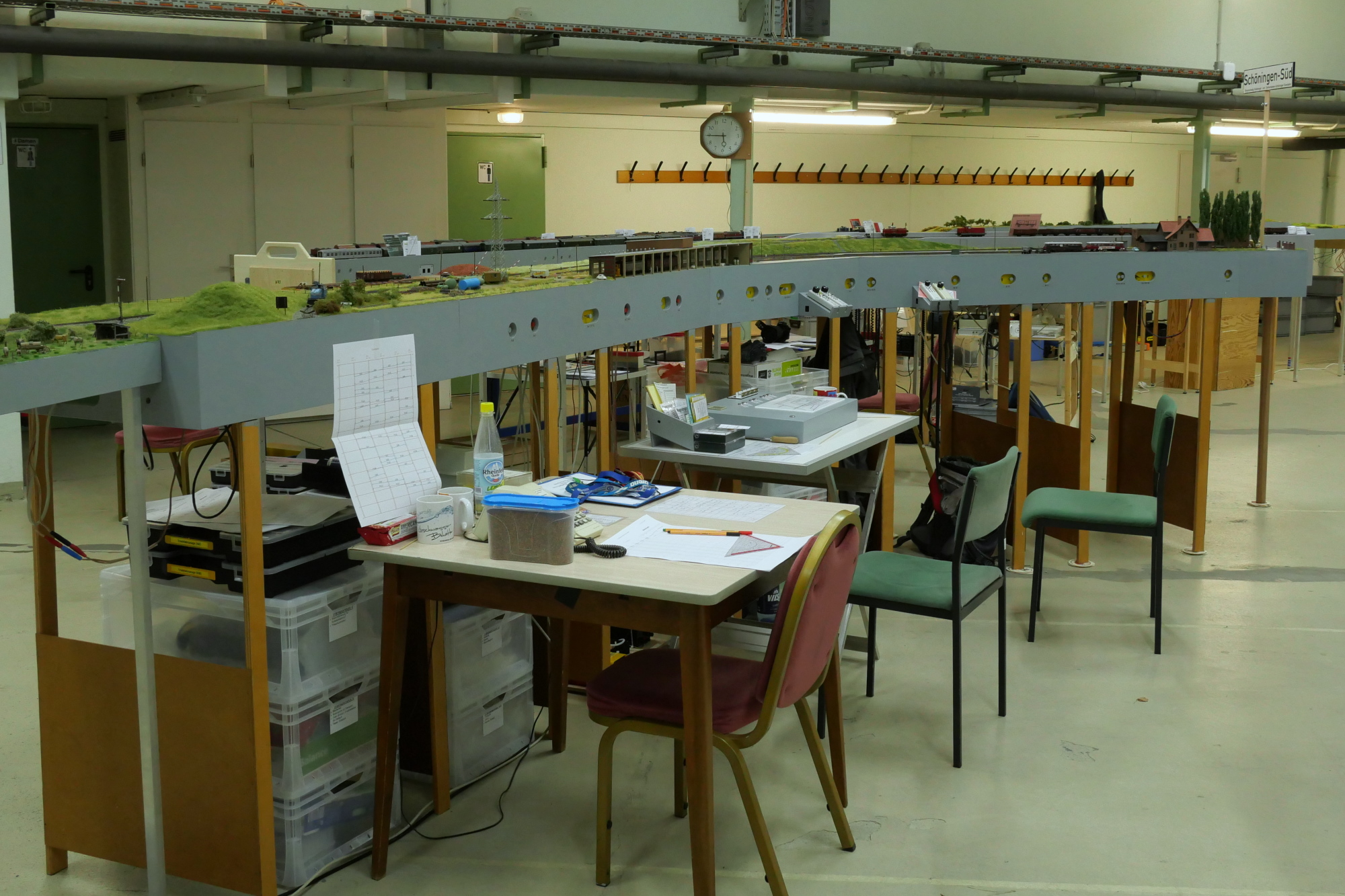 Das FREMOdul Sch�ningen-S�d beim Treffen in Bassum, 2025